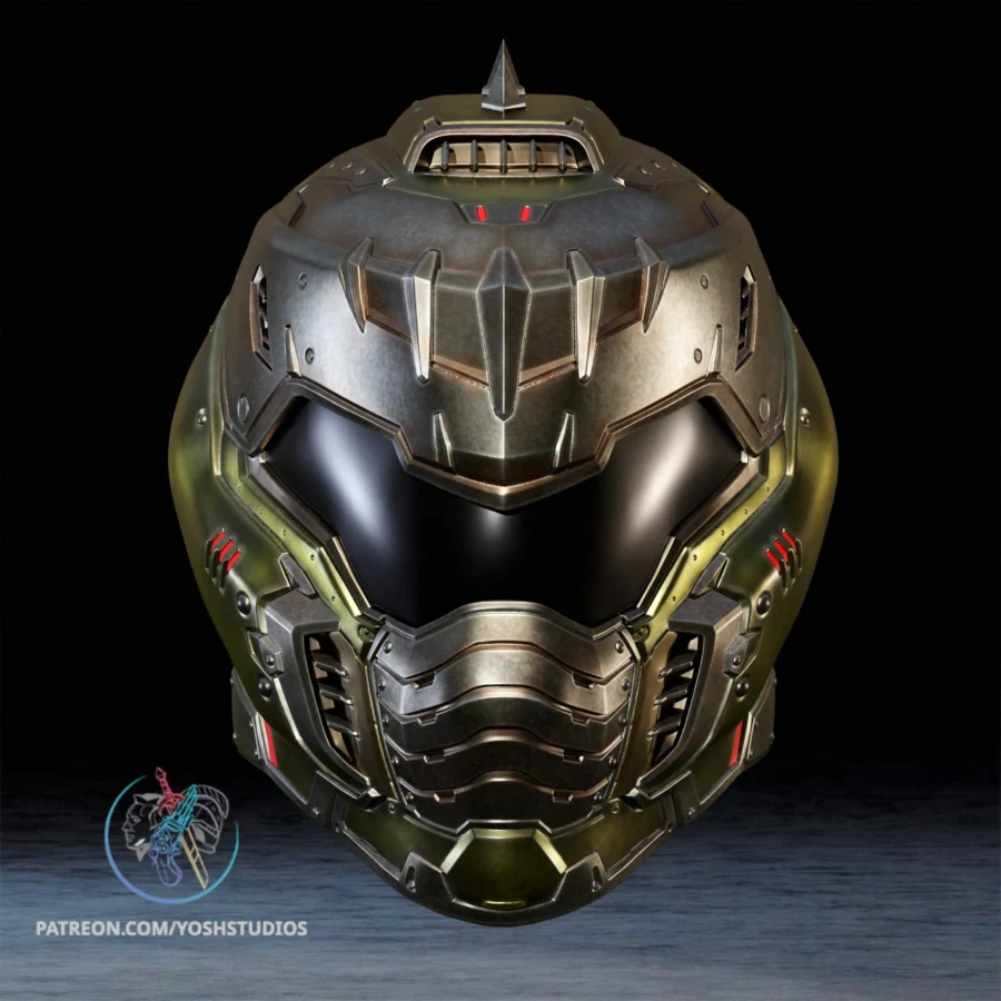 Yoshstudios Doom Dark Ages Helmet