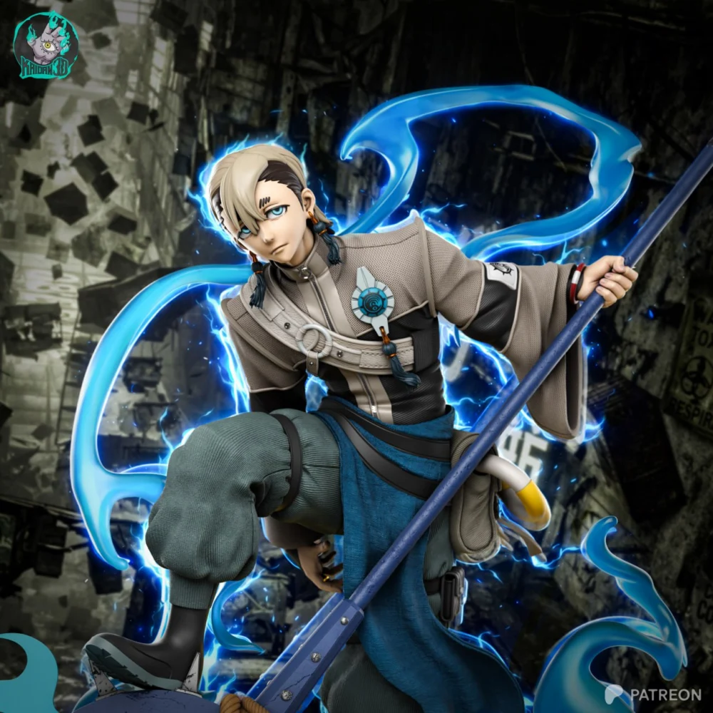 Zanka Stylized Anime Warrior @kaidan3d