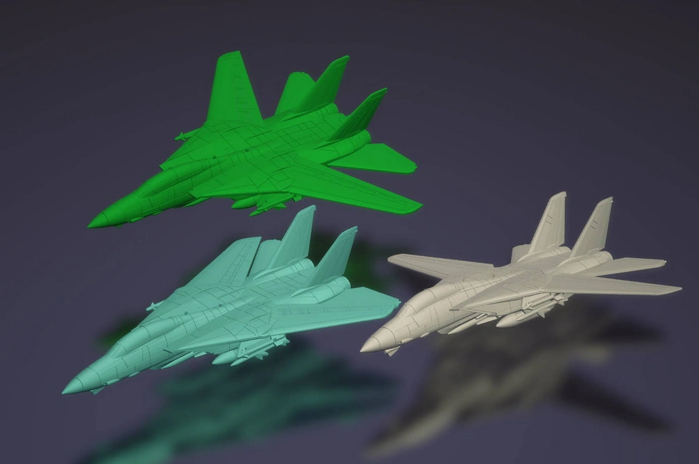 F-14 Tomcat (Aircraft) STL model for 3D printing