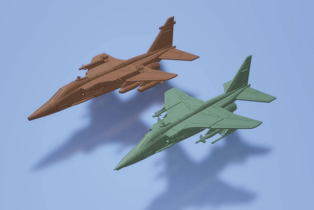 SEPECAT Jaguar (Aircraft) STL model for 3D printing