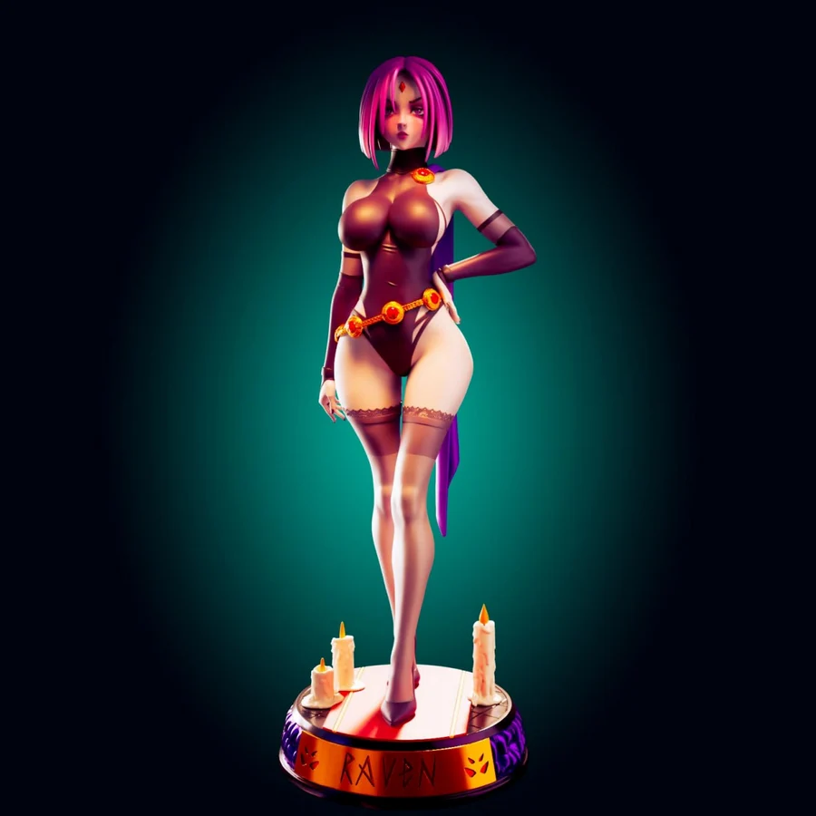 Raven Variant – DC Comics 3D printable STL model