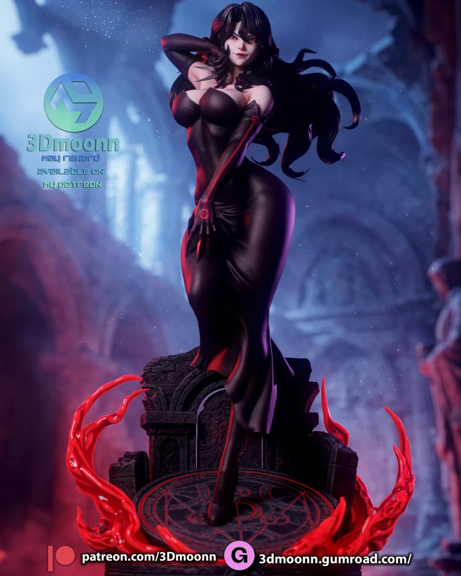 Lust Standard Version – Fullmetal Alchemist 3D printable STL model