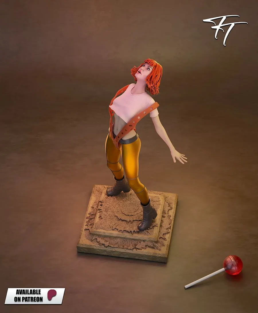 Leeloo – The Fifth Element 3D printable STL model