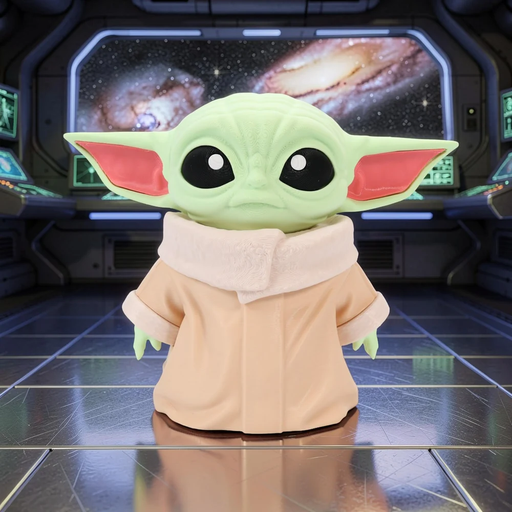 Grogu (Star Wars) STL model for 3D printing