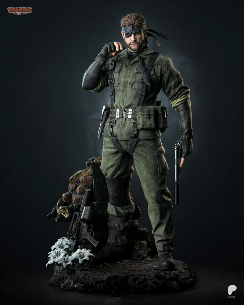 Big Boss Soldier (Metal Gear) STL model for 3D printing