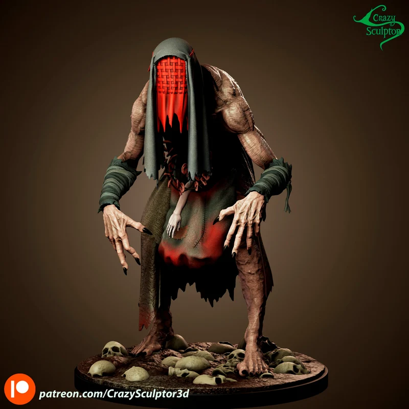 Susurradora Creature (The Witcher) STL model for 3D printing