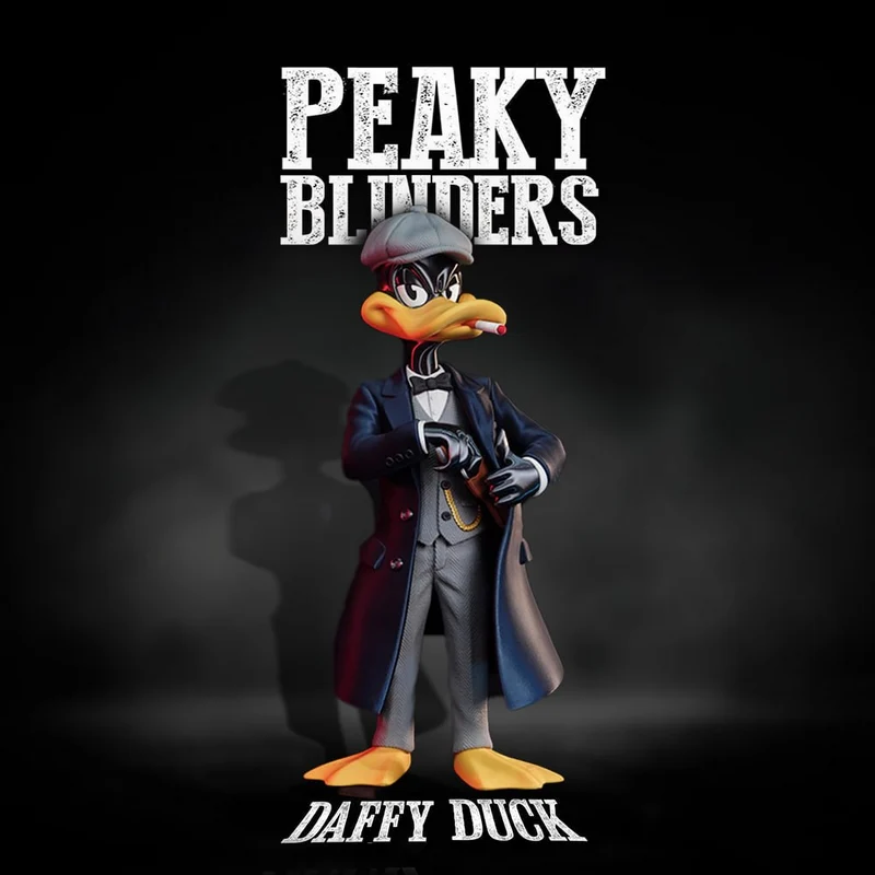 Daffy Duck Peaky Blinders (Looney Tunes) STL model for 3D printing