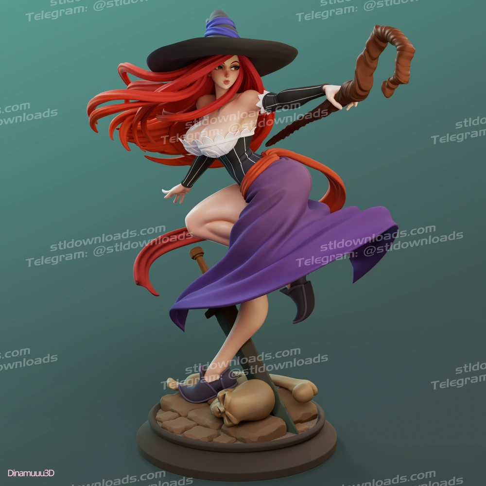 Sorceress (Dragon’s Crown) STL model for 3D printing