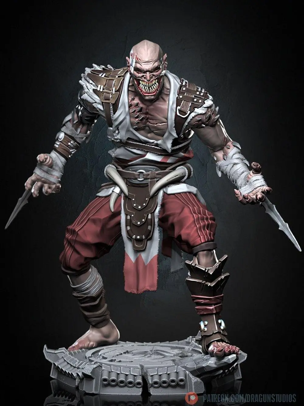 Baraka (Mortal Kombat) STL model for 3D printing