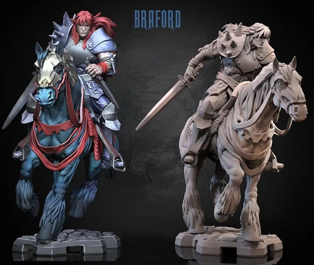 Braford (Dark Souls) STL model for 3D printing