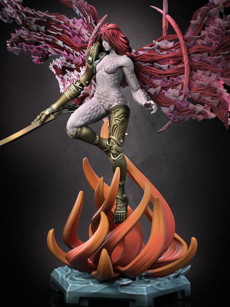 Malenia Blade of Miquella (Elden Ring) STL model for 3D printing
