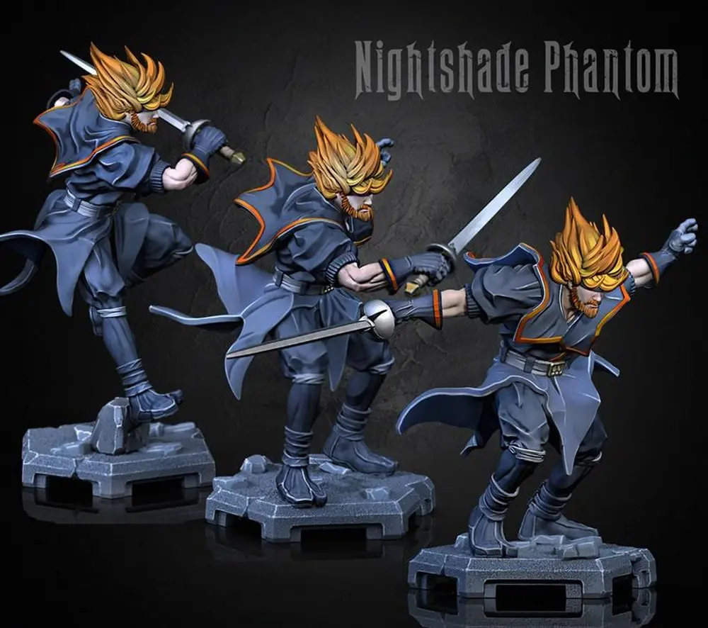 Nightshade (Fantasy) STL model for 3D printing