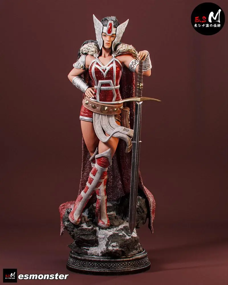 Lady Sif Asgardian (Marvel) STL model for 3D printing