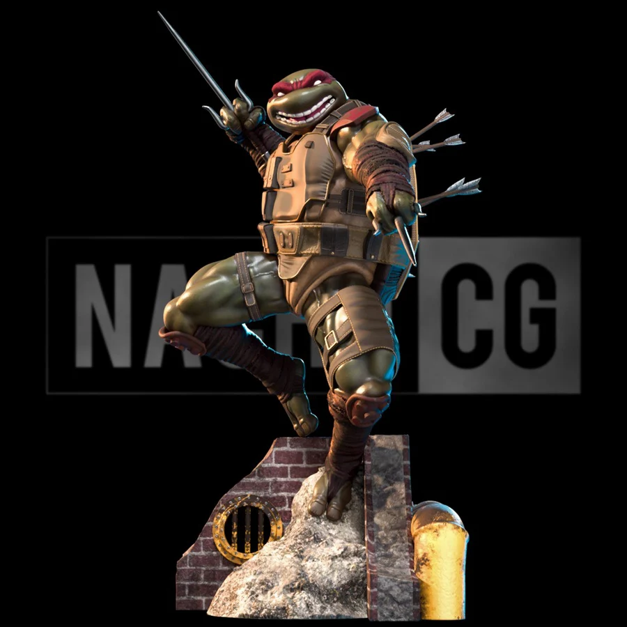 Raphael Last Ronin Statue – TMNT 3D printable STL model