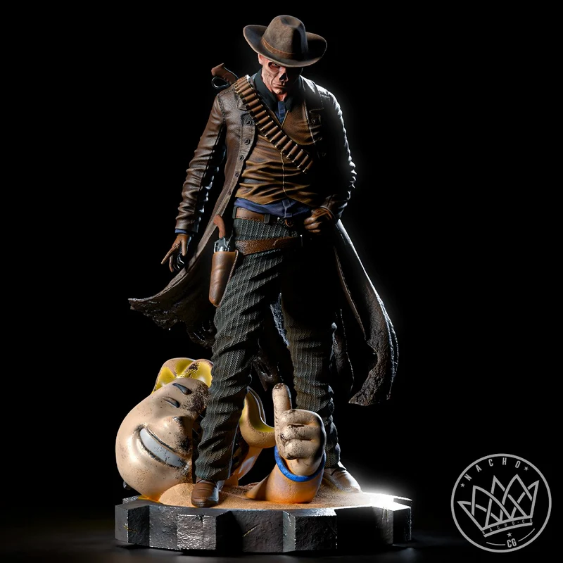 The Ghoul Wanderer (Fallout) STL model for 3D printing