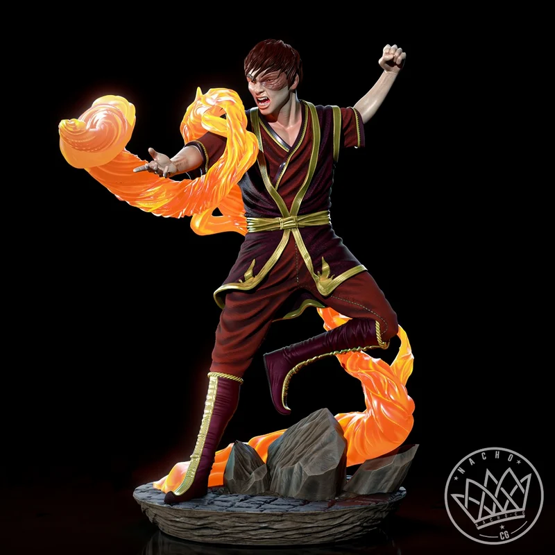 Zuko Fire Prince (Avatar) STL model for 3D printing