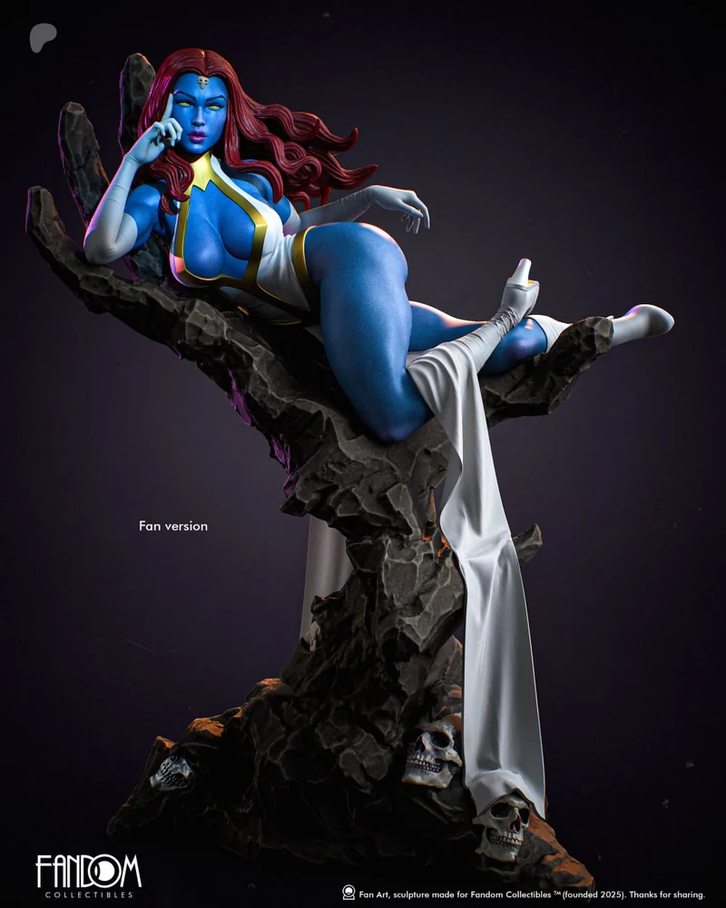 Mystique Mutant (Marvel) STL model for 3D printing