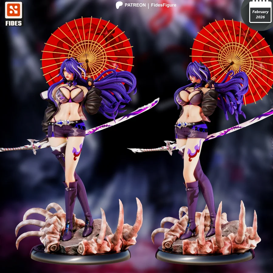 Acheron Galaxy Warrior – Honkai Star Rail 3D printable STL model