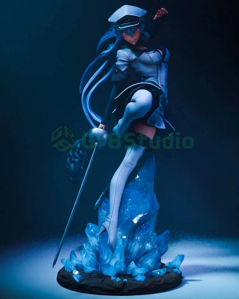 Esdeath Ice Queen (Akame ga Kill) STL model for 3D printing