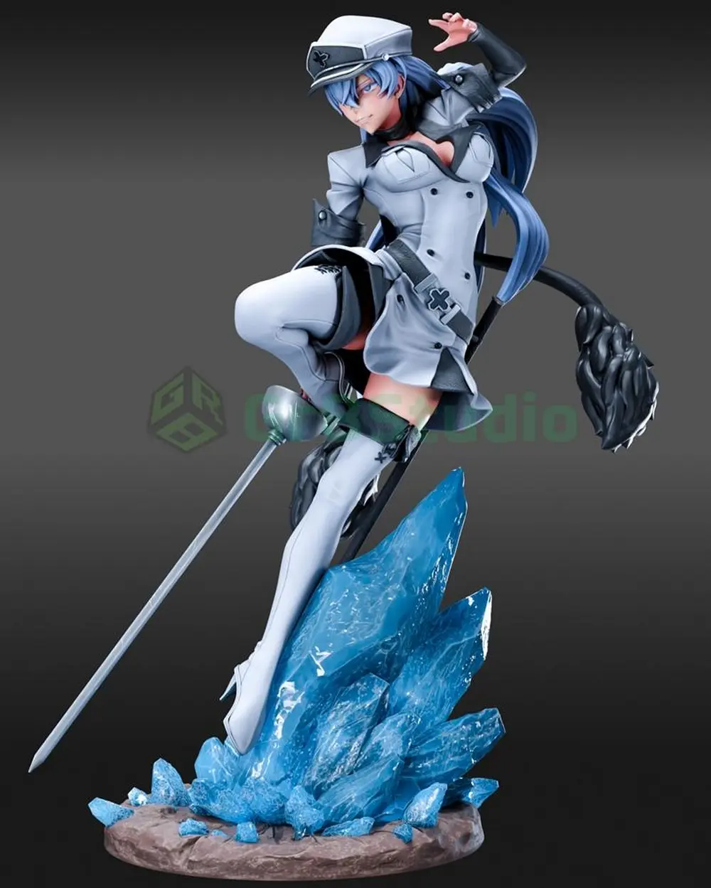 Esdeath (Akame ga Kill) STL model for 3D printing