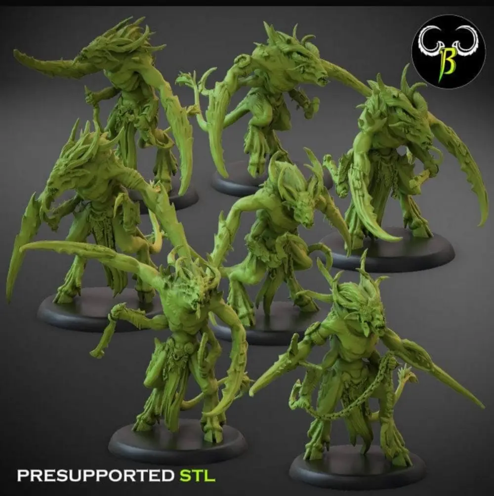 Mutant Herd (Fantasy) STL model for 3D printing