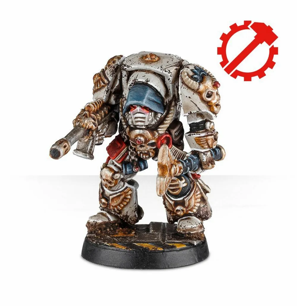 Inquisitor in Terminator Armor (Warhammer) STL model for 3D printing