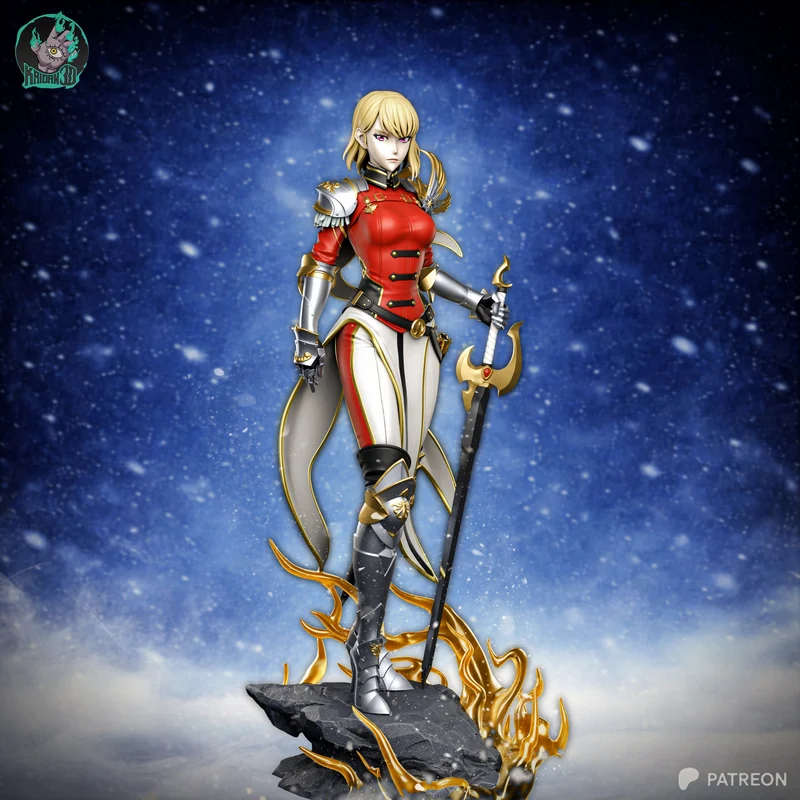 Cha Hae-In Hunter (Solo Leveling) STL model for 3D printing