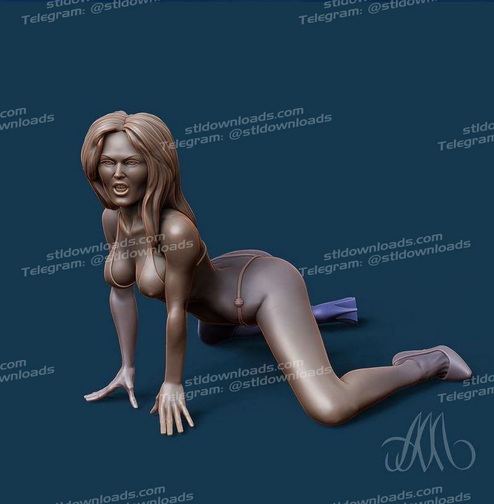 Katja Glieson (Original Character) STL model for 3D printing