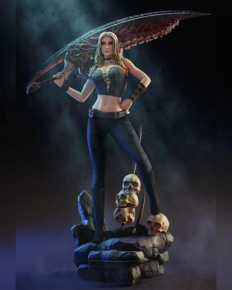 Trish (Devil May Cry) STL model for 3D printing