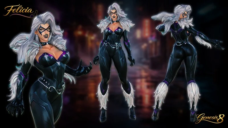 Black Cat Collection (Marvel) STL model for 3D printing