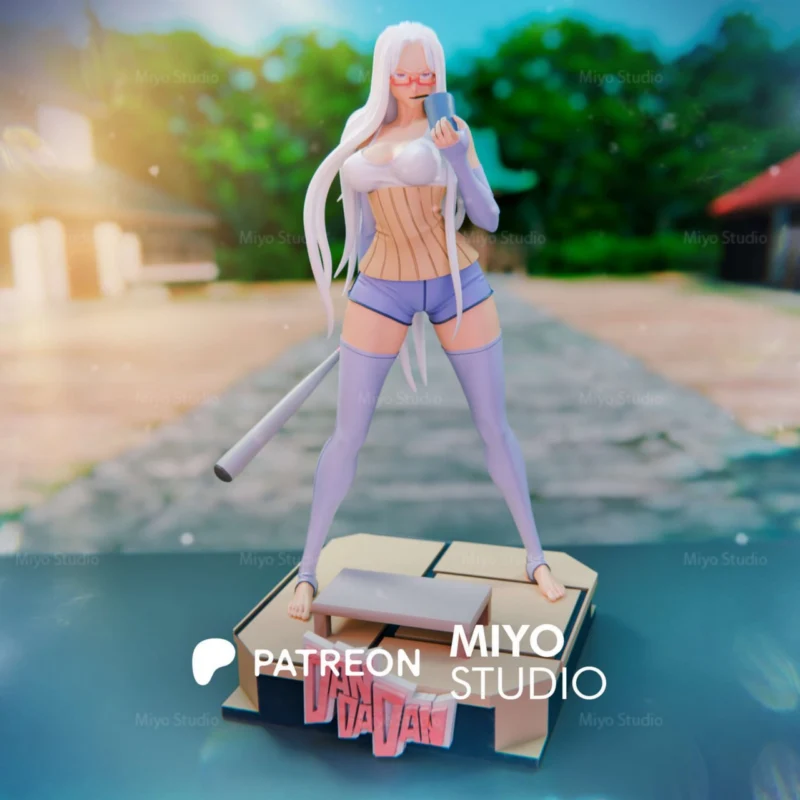 Seiko Ayase (Dandadan) STL model for 3D printing