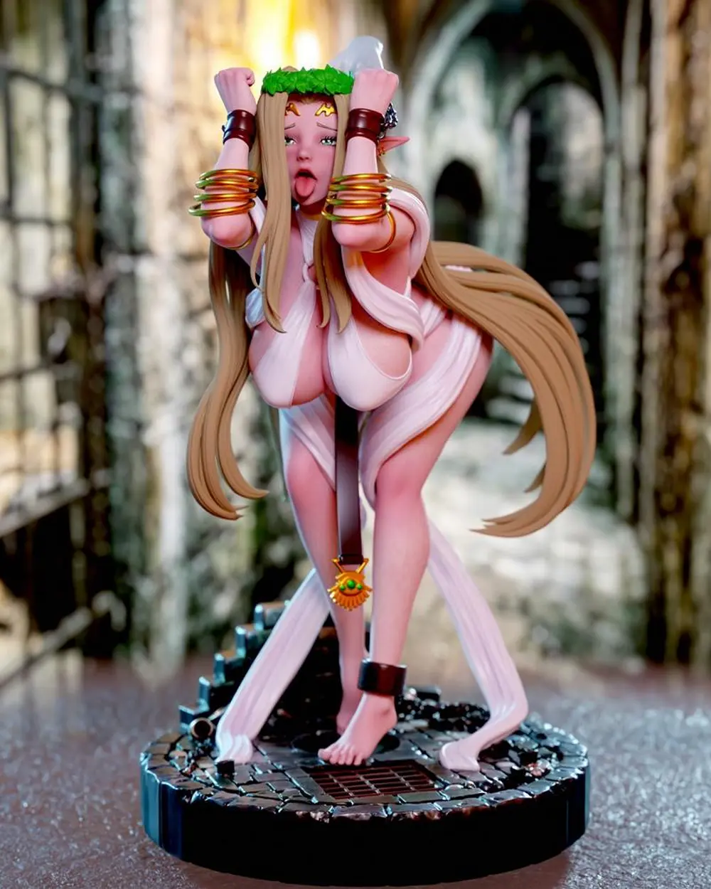 Elf Lacross (Original Character) STL model for 3D printing