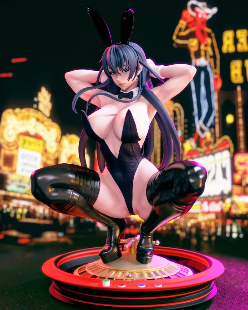 Igawa Asagi Ninja (Taimanin) STL model for 3D printing