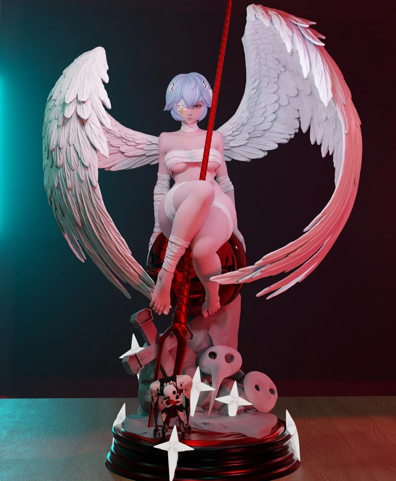 Rei Ayanami Pilot (Evangelion) STL model for 3D printing