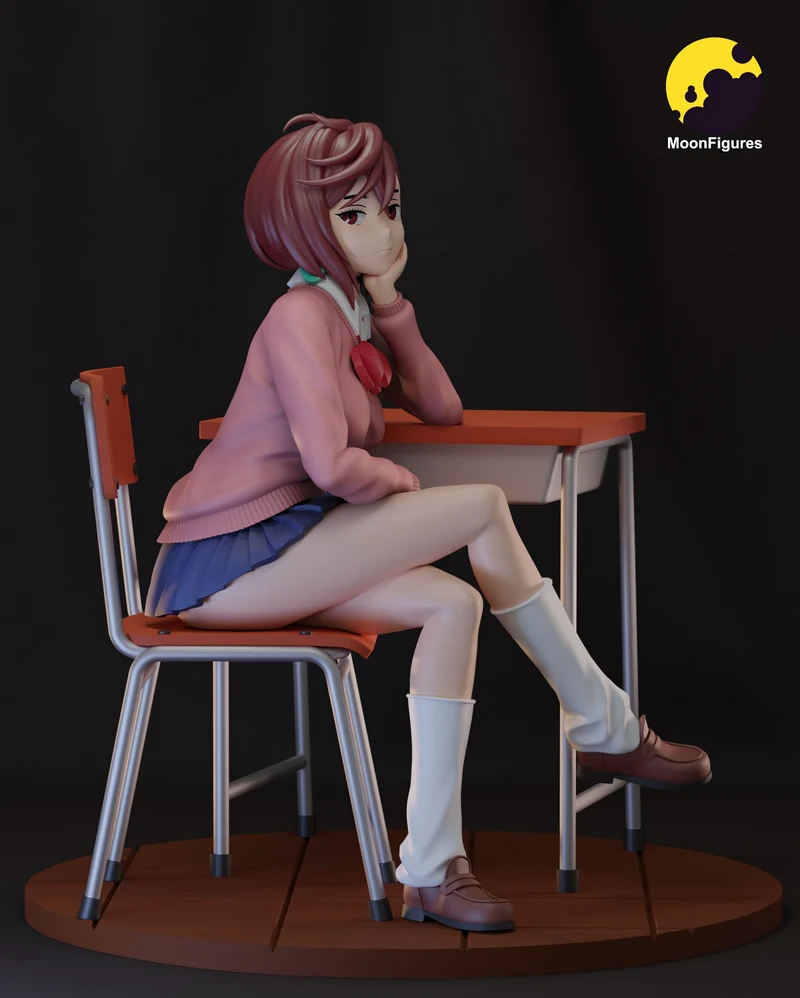 Momo Ayase Psychic Girl (Dandadan) STL model for 3D printing