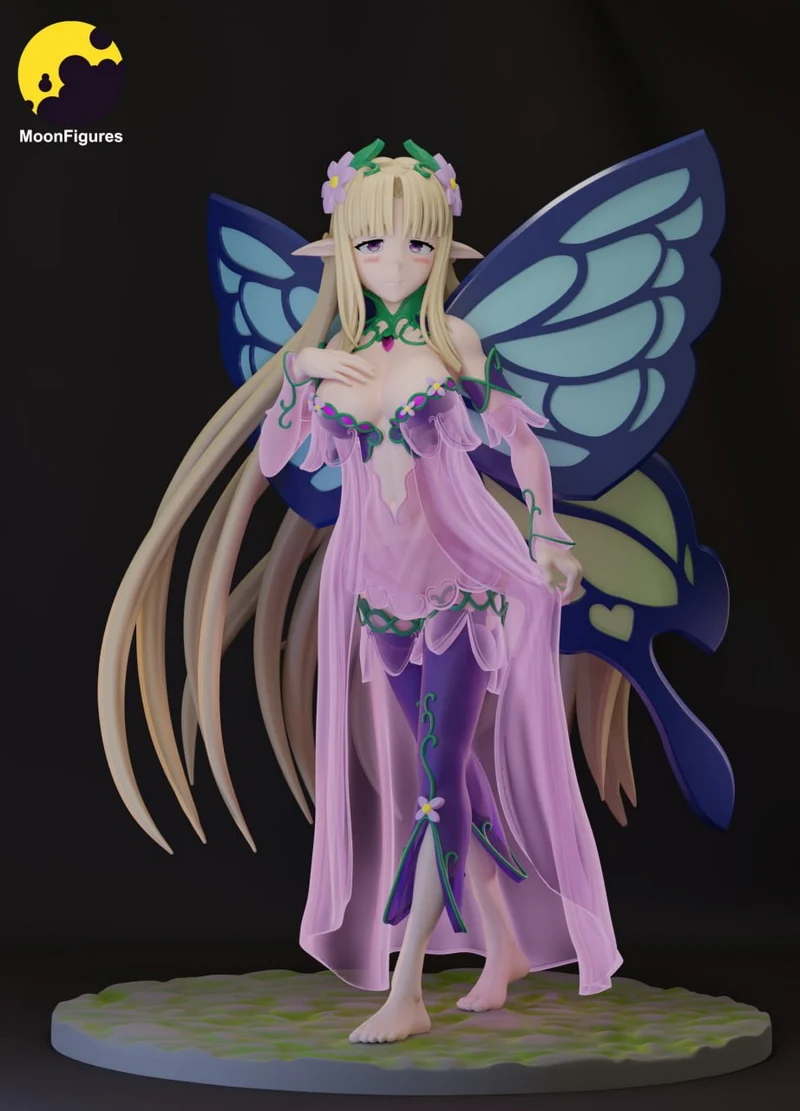 Titania Fairy Queen (Fantasy) STL model for 3D printing