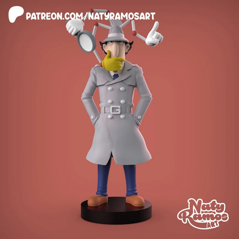 Inspector Gadget Detective (Inspector Gadget) STL model for 3D printing
