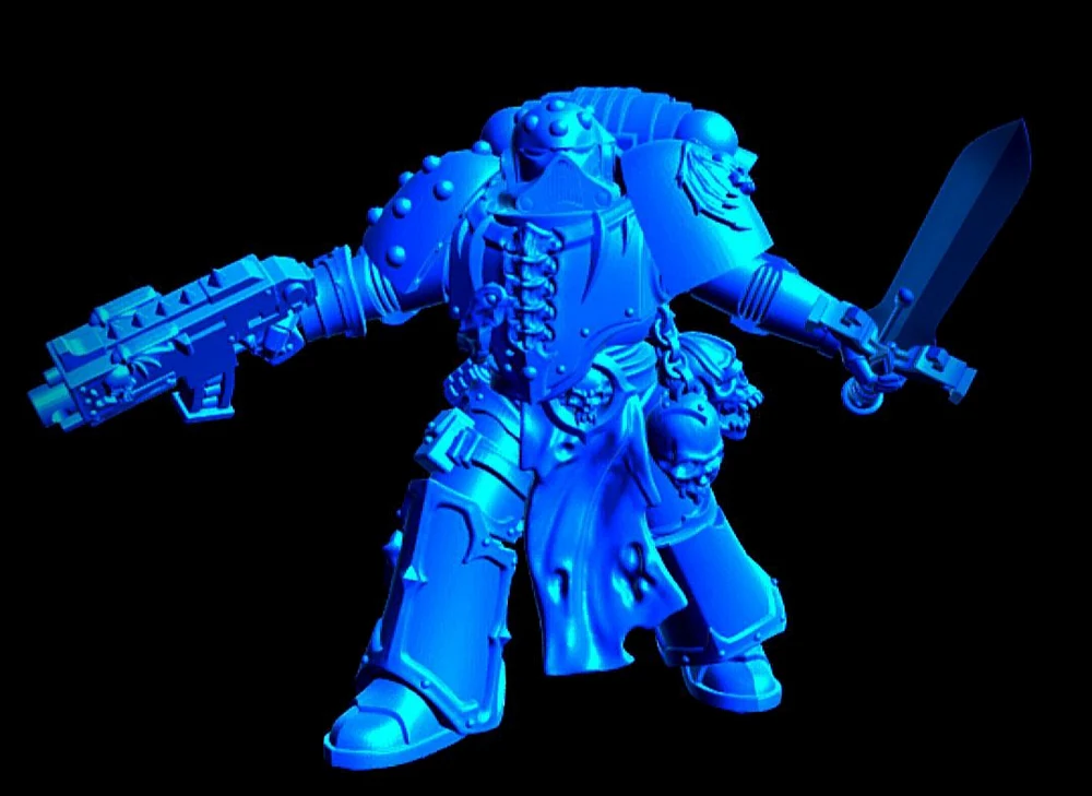 Night Lords Warrior (Warhammer) STL model for 3D printing