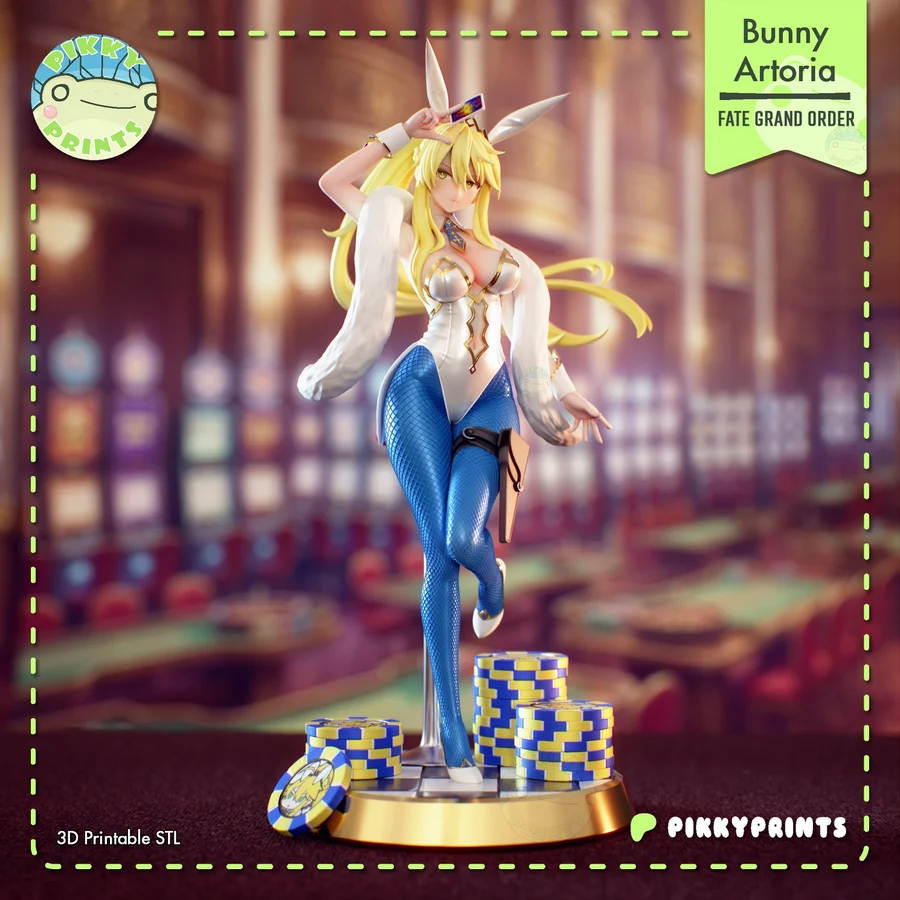 Bunny Artoria Figure – Fate Grand Order 3D printable STL model