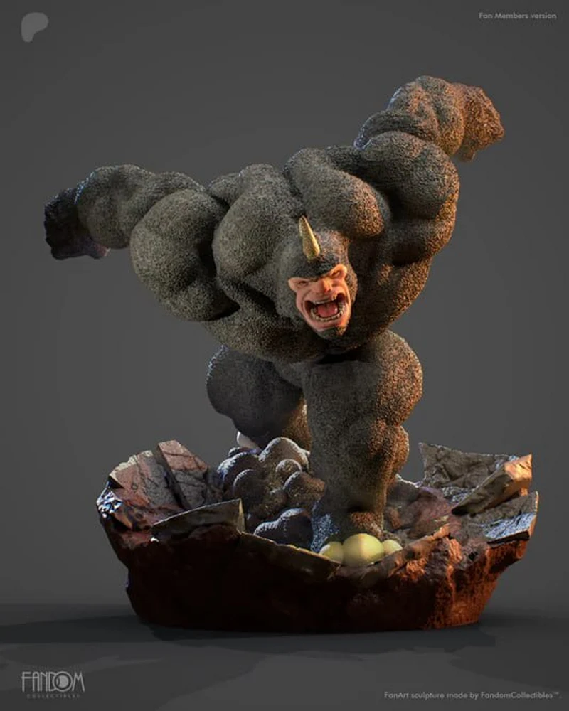 Rhino Villain (Marvel) 3D printable STL model