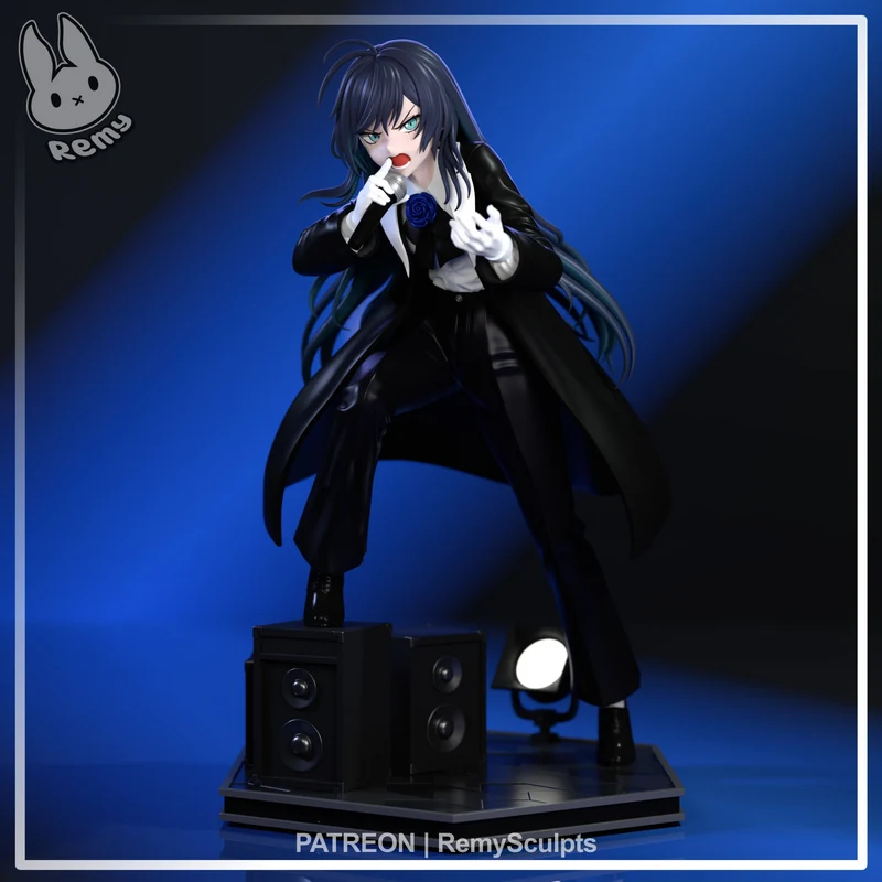 ADO Singer Figure (Music) 3D printable STL model