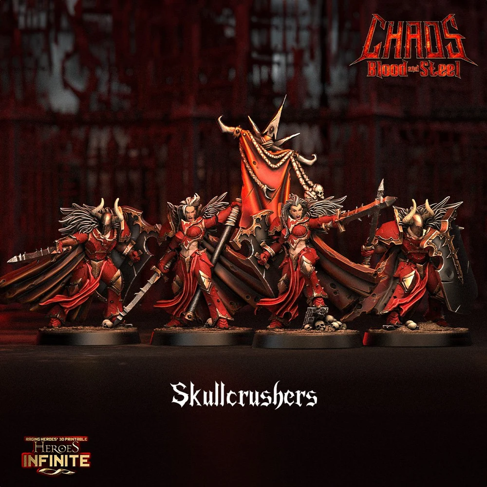 Skullcrushers (Warhammer) STL model for 3D printing