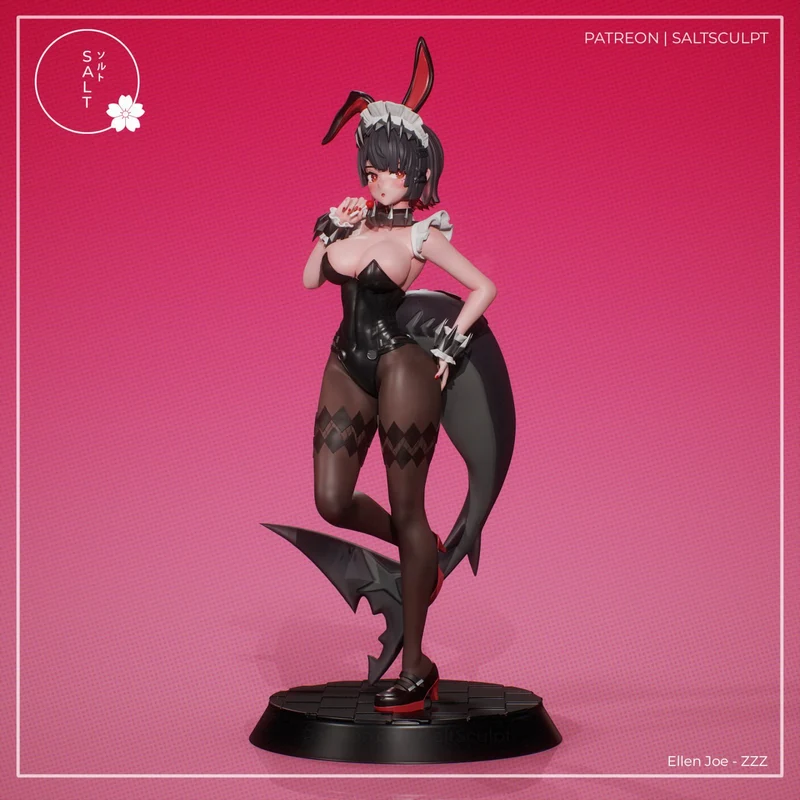 Ellen Joe Bunny Version (Zenless Zone Zero) STL model for 3D printing