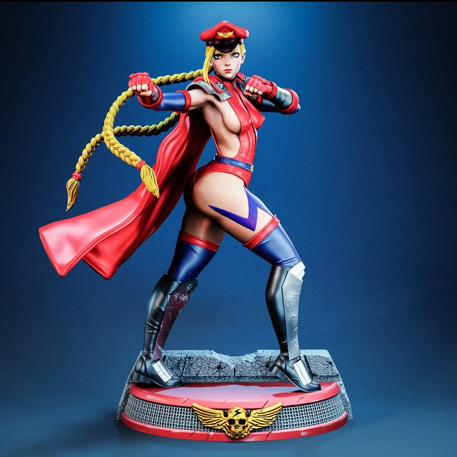 Shadaloo Cammy – Street Fighter 3D printable STL model