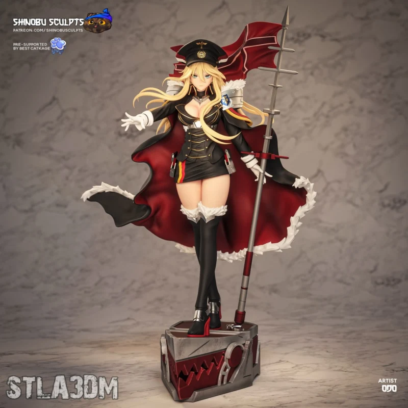 Bismarck (Azur Lane) STL model for 3D printing