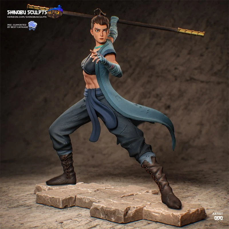 Beauregard Lionett Monk (Critical Role) 3D printable STL model