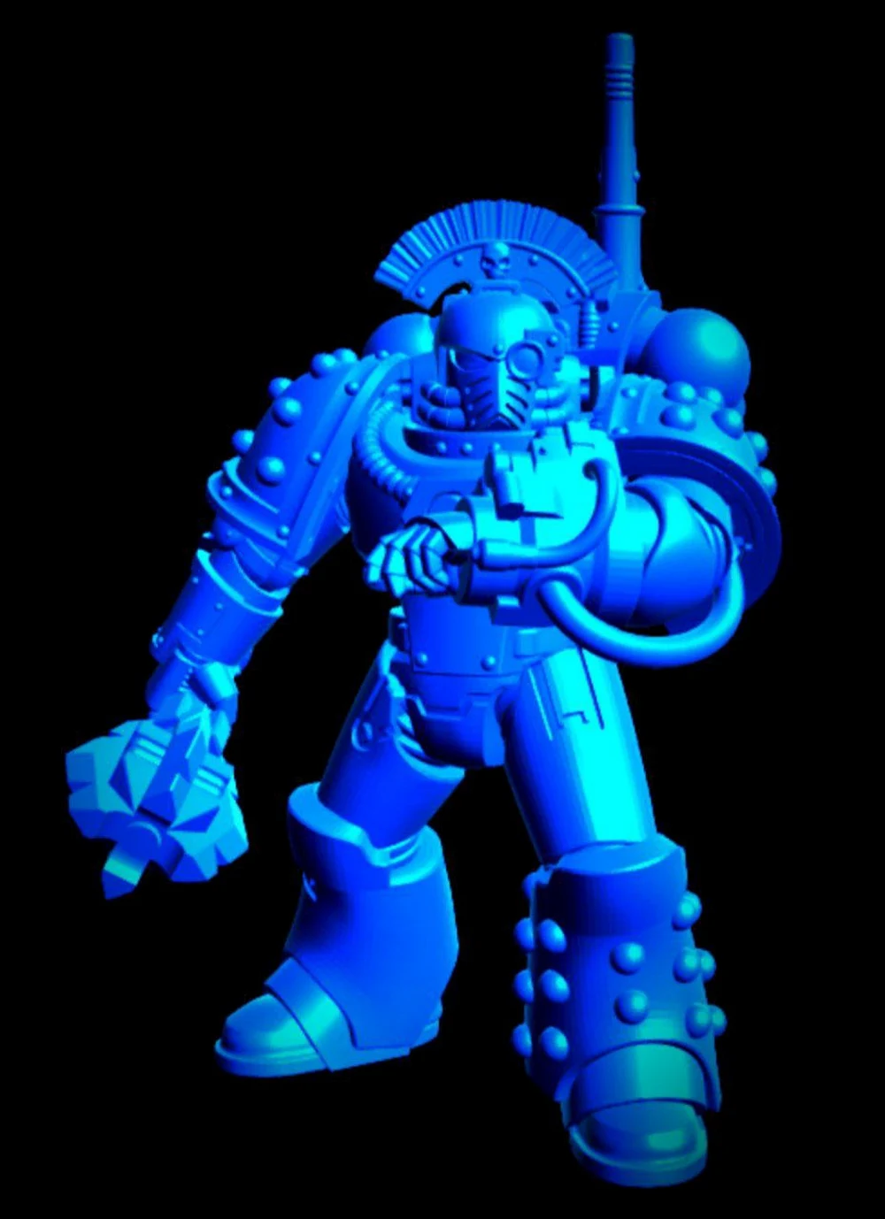 Siege Breaker (Fantasy) STL model for 3D printing