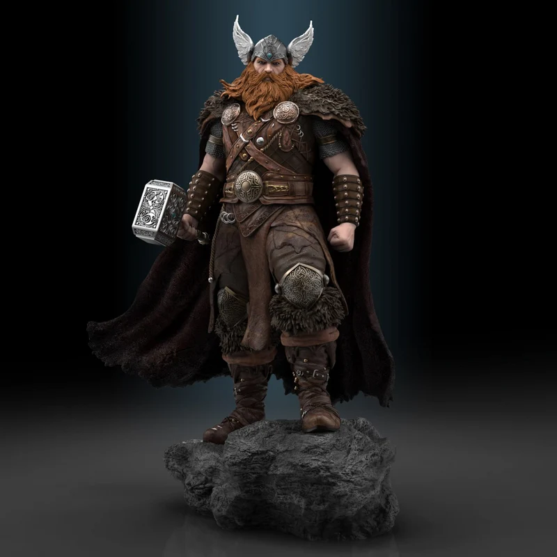 Thor Viking Warrior (Mythology) STL model for 3D printing