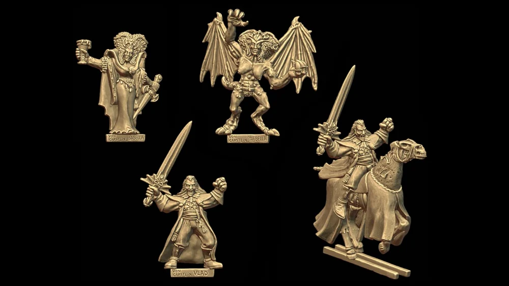 Isabella & Vlad von Carstein (Warhammer) STL model for 3D printing