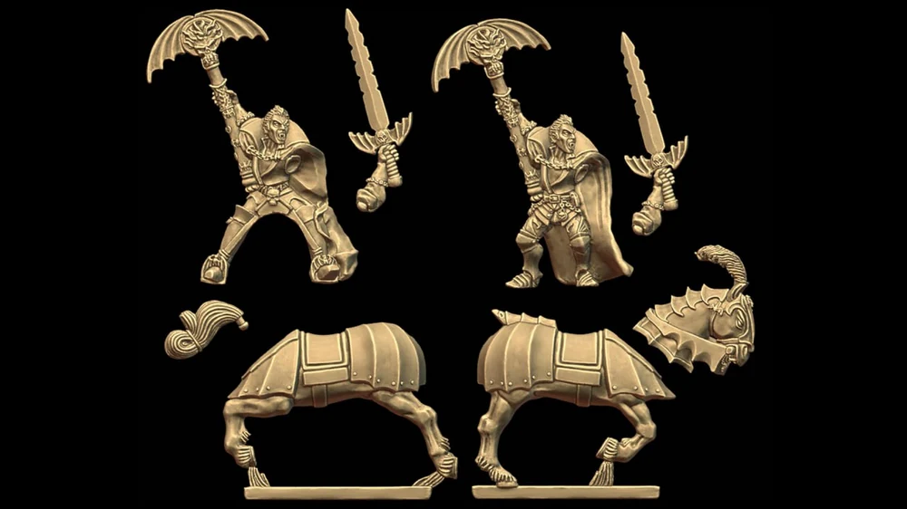Mannfred von Carstein (Warhammer) STL model for 3D printing